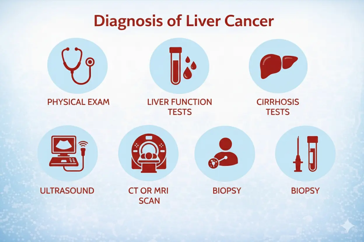 diagnosis of liver cancer